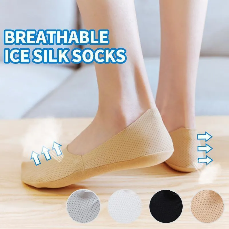 Breathable Ice Silk Socks