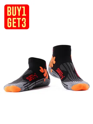 Breif Specialized Athletic Socks In Three Sets