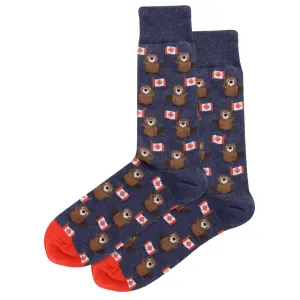 Canada Beaver Socks for Him