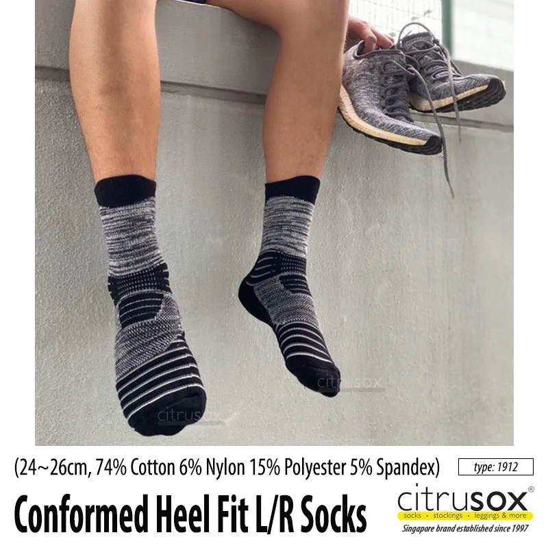 Conformed Heel Fit Left-Right Socks