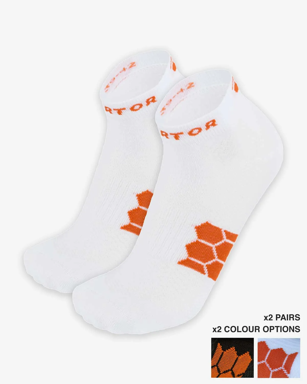 Energy Everyday Socks (2 Pairs) White