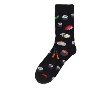 Food Socks Sushi & Sake | Black