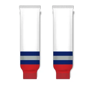 Modelline New Team USA White Ice Hockey Socks