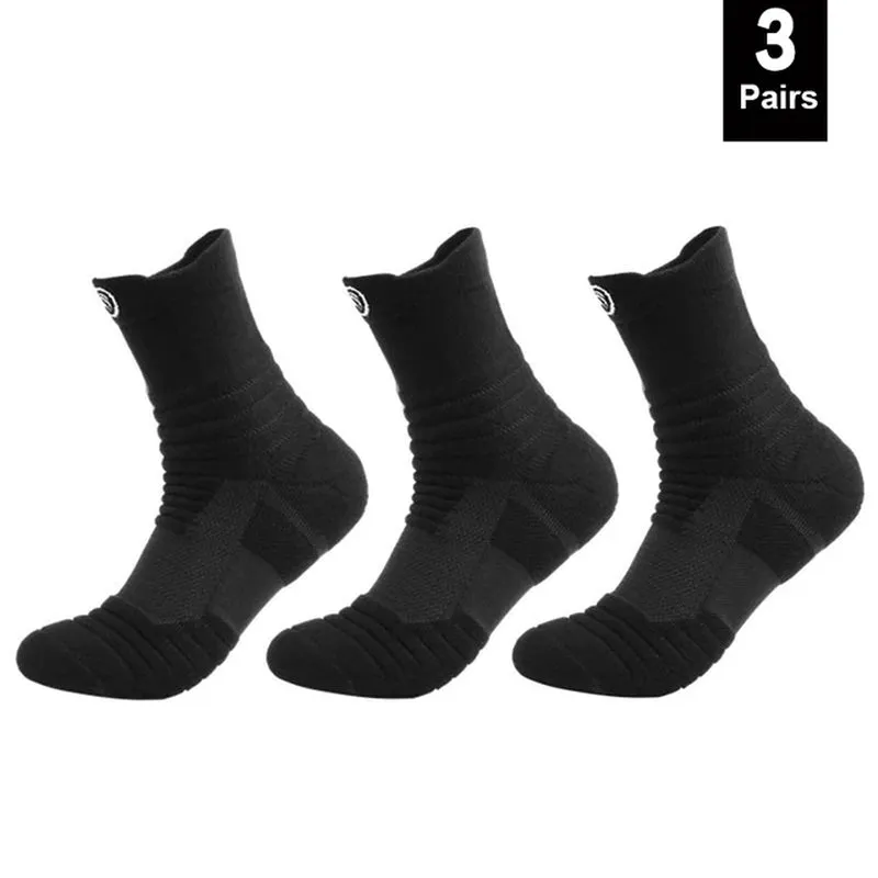 "Ultimate Performance Anti-Slip Sports Socks - Stay Comfortable and Odor-Free During Football, Soccer, and Basketball Games - Perfect Fit for Men and Women - Available in Short and Long Tube Styles - Sizes 38-43"