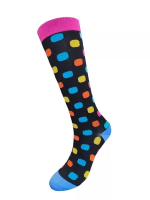 Retro Bricks Knee High Socks