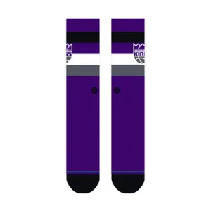 Sacramento Kings Stripe Crew Socks