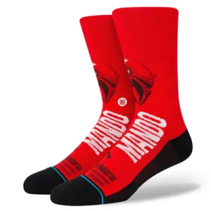 Star Wars Mandalorian Mando West Crew Socks