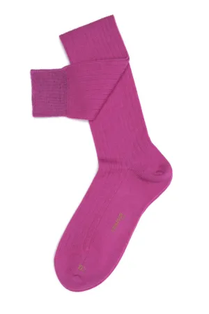 WOOL SOCKS | Fuschia