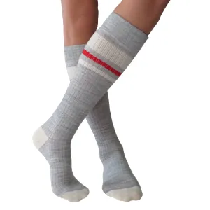 YoU® Classic Merino Wool Knee High • Travel & Sport 15-20 mmHg Compression