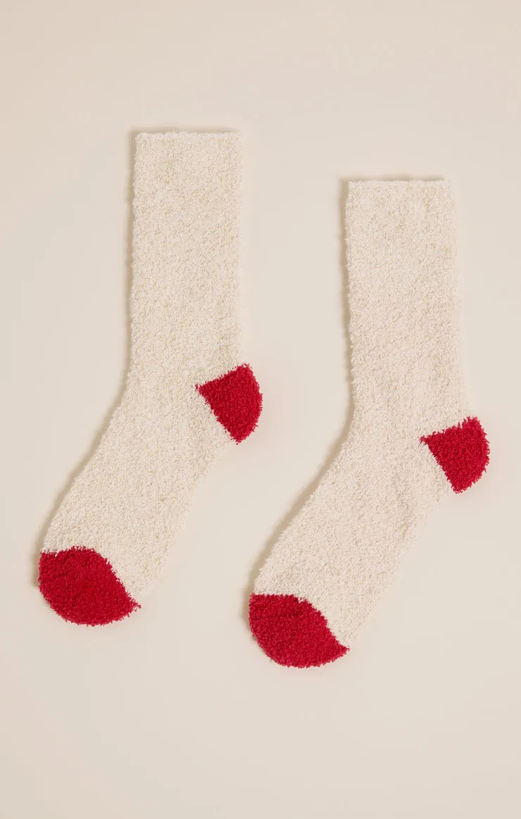 Z-Supply 2-Pack Apres Socks - HAUTE RED